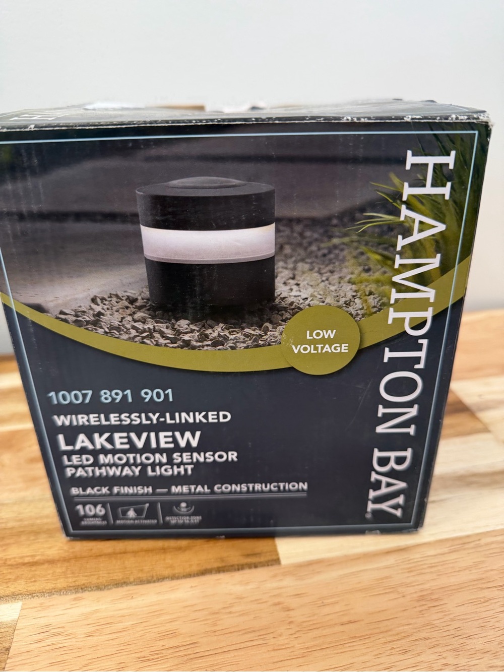 New Hampton Bay Lakeview LED Motion Sensor Pathway Light